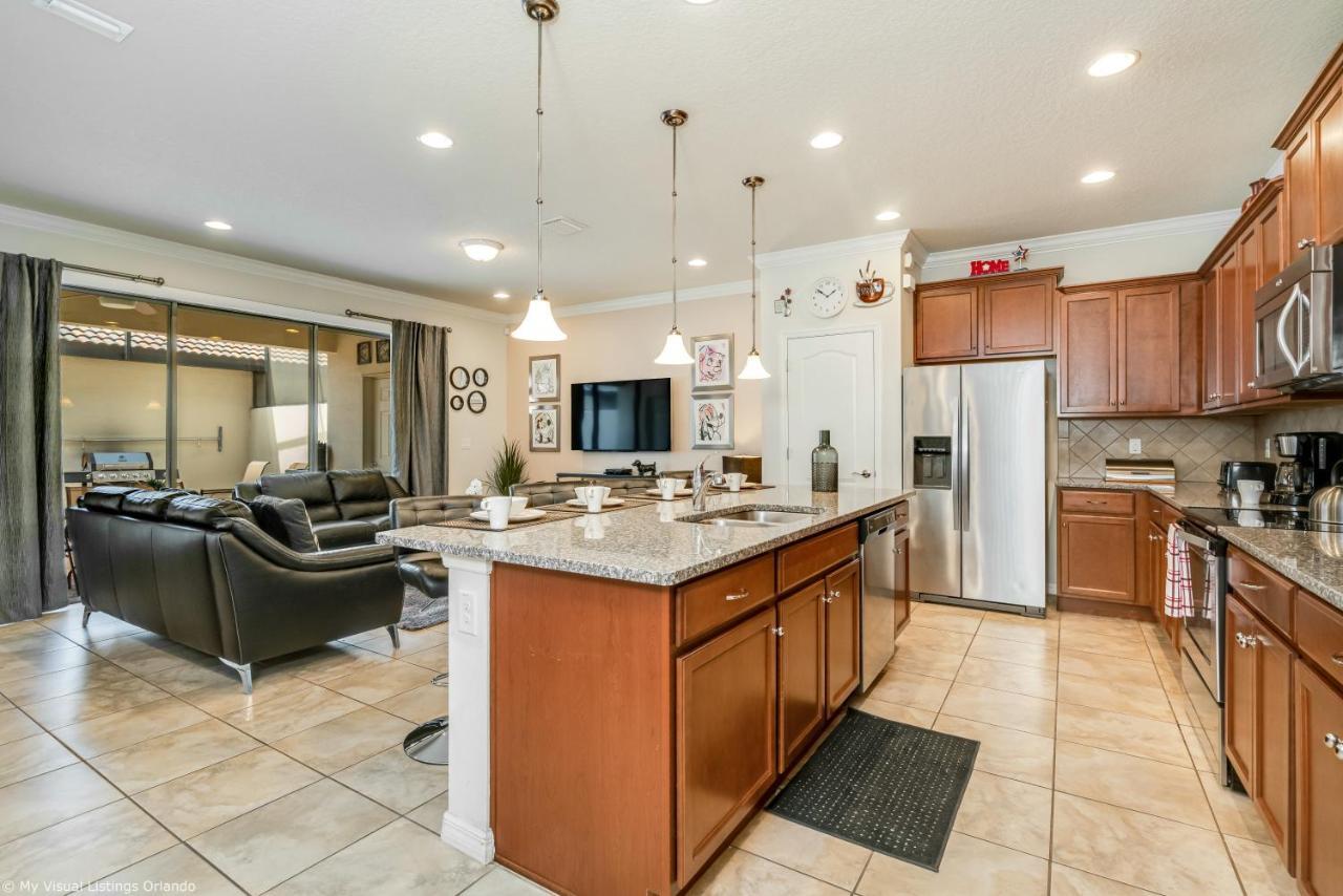 5-Bedroom Home With Private Pool -15 Mins From Disney- Orlando Extérieur photo